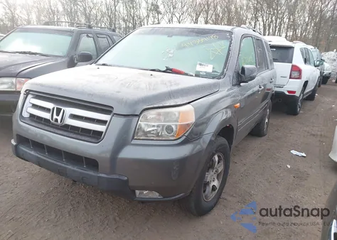2007 Honda Pilot Ex из США, поврежденный, VIN 2HKYF18477H527187